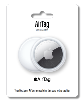 Pullcard for AirTag 2nd Gen 1pk 100x130mm. 